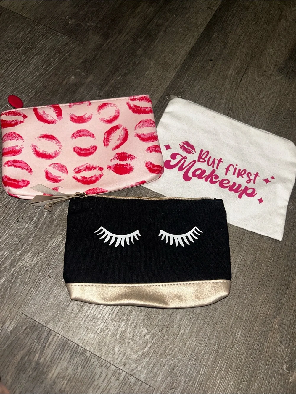 Set of Ipsy Makeup bags NWOT